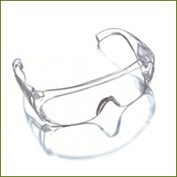 Over The Glasses, Clear Lens, Clear Frame