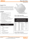 Solinst 860 Disposable Filter Brochure