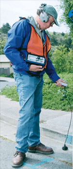LD-12 Sonic Subsurface Water Leak Detector