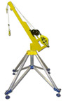 Confined Space Recovery System, Quad Pod